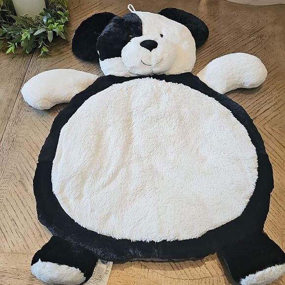 Baby mat 31"x23" black and white puppy - Picture 1 of 9